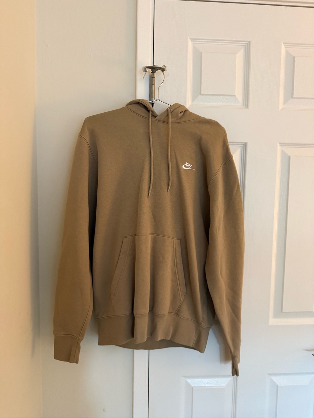 Nike Tan Hooded Pullover Sweatshirt